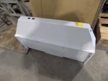 White 30'' Range Hood, Unused