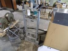 2 Wheeled Aluminum Cart with Large Base