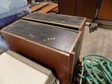 (2) 2 Door Wall Cabinets