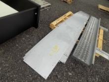 Group of 16'' Wide by Assort. Length Stainless Steel Sheeting, Up to 10' Lo