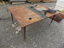 5' x 42'' Welding Table