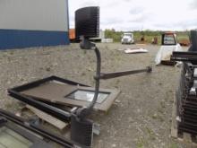 Steel Double Fixture Outdoor Light Pole