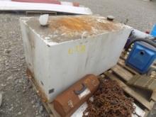 Steel Gasoline Fuel Tank, Looks Like About 80 Gal. Capacity