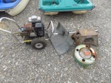 Simpson Pressure Washer, Honda Engine, Turns Over, NO HOSE, NO WAND, UNKNOW