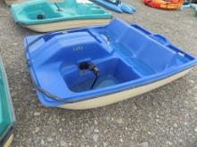 Blue Contour 2 Seat Paddle Boat