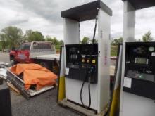 3 Place Gas Station Fuel Pump with Card Reader, Key Pad and Screen, # 5 and