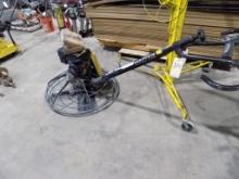 Wacker Gas Powered Walk Behind Trowel with Honda 55 HP Engine and New Set o