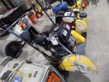 Stow Gas Powered Walk Behind Floor Saw with 14'' Blade and 13 HP Engine fro