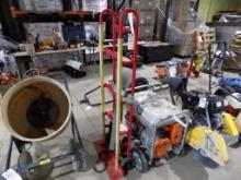 Red Appliance Dolly from Rental Fleet