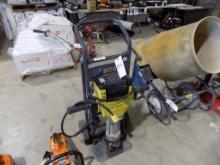 Bosch Electric Jackhammer on Gray 2 Wheeled Cart from Rental Fleet