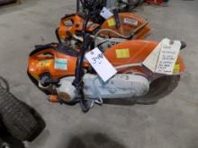 Stihl TS420 2 Cycle Demo Saw with 14'' Blade, Nice Condition from Rental Fl