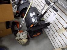 Stil KM90R Power Unit, 2 Stroke with Rubber Broom and Weed Eater Attachment