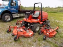 Jacobsen HR-5111 Commercial Wing Mower, 4 WD, 11' Wide, Kubota 4 Cycle Dies