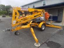 2021 Haulotte 3522A Tow Behind Scissor Lift, 35.9' Platform Hgt., 3,300 LB,