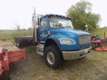 2008 Freightliner M2 Business Class Tandem Flatbed Truck, Eaton 10 Speed, C