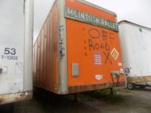 53' Great Dane Storage Trailer with Roll Up Door, NO ID TAG - NO TITLE / BO
