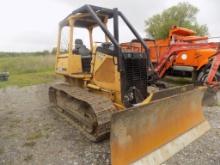 John Deere 650H LT Bulldozer, 7702 Hrs., 6 Way 8'6'' Wide Blade, ROPS and C