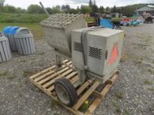 Electric Tow Behind Cement Mixer with 220 Plug