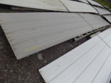 Approx. (15) Sheets of Tan 18' Metal Roofing