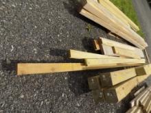 (2) Short Laminatedd I Beam Planks And A Few Assorted Boards