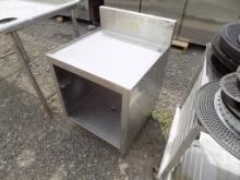Krowne 24'' x 24'' Stainless Drain Table, Under Bar Heighth