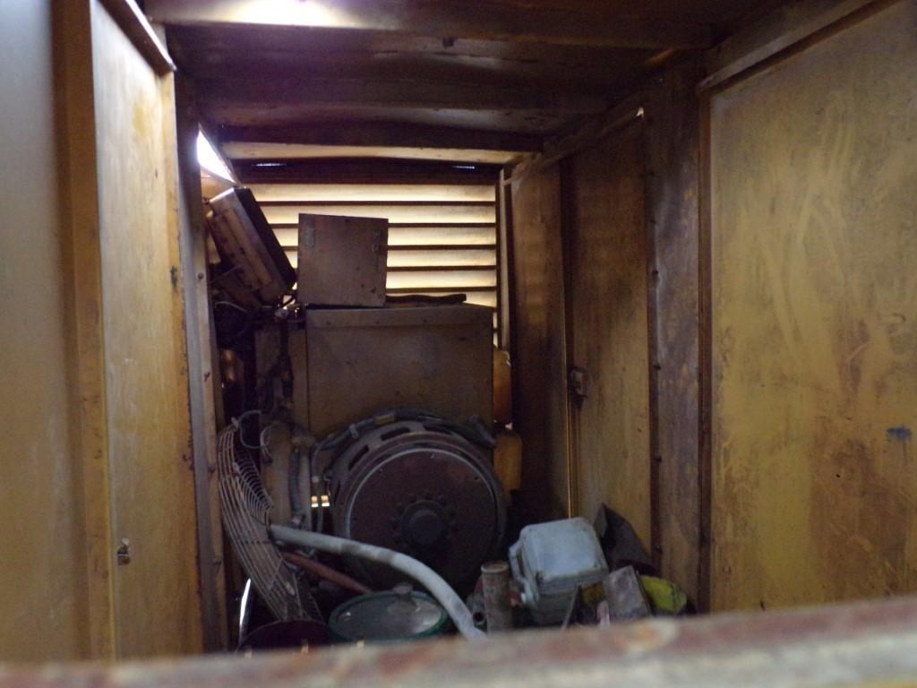 Cat Generator Enclosure w/Parts Of The Generator, Not Complete, Missing Eng