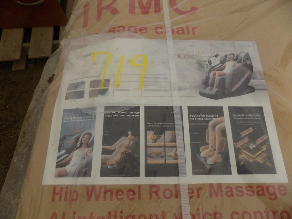 New IRMC High End Massage Chair, 5 + 8 Massage Mode, A-I Intelligent Voice