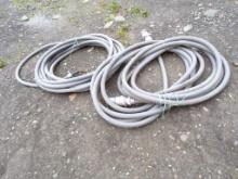 (2) Partial Rolls 1 1/4'' Seatite Anaconda Metal Hose Wire