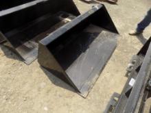 New Swict 60'' Bucket for Skid Steer Loader