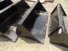 New Swict 66'' Bucket for Skid Steer Loader