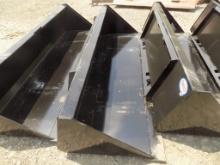 New Swict 78'' Bucket for Skid Steer Loader