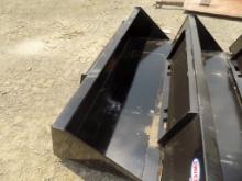New Swict 82'' Bucket for Skid Steer Loader