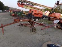 Kuhn GA300GT 8' PTO Hay Tedder, SN V0421