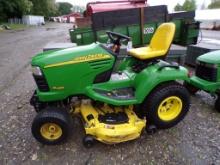 John Deere X485 Riding Mower w/54'' Deck, 24 HP Kawasaki Engine, Runs Rough