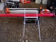 New Sklp Laser Level in Case, w/Tripod & Grade Stick