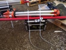 New Sklp Laser Level in Case, w/Tripod & Grade Stick