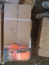 (10) New Orange 2'' x 27' Ratchet Straps