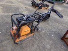 Paladin Industrial Gas Powered Walk Behind Plate Tamper with Loncin Gas Eng