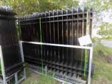 (20) New FenS Galvanized Steel Fence Panels, 10' x 7' with Posts and Connec