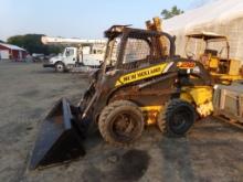 New Holland L218 Skid Steer, 7,417 Hrs., New 78'' Bucket and Newer Tires, A
