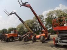 2015 JLG Sky Trak 8042 Telehandler, Open Cab, 4 WD, 4 Wheel Steer, Cummins
