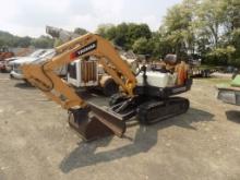 Yanmar YB27IU Midi Excavator, Rubber Tracks, Grader Blade, 32'' Ditching Bu