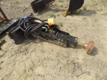 New Giyi Hydraulic Post Pounder for Mini Skid Steer