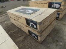 New 33' x 25' Steel Double Garage/Barn in (2) Boxes, Model K3325