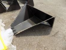 New JMR Stump Bucket for Skid Steer Loader