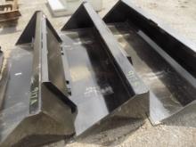 New Swict 78'' Bucket for Skid Steer Loader