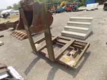 Large Pallet Forks for Large Loader