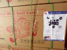 New IRGC40 3 Wheeled Electric Cart, 2 Row Seating, Full Lighting, Digital D