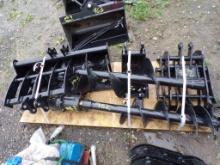 New Miva Mini Excavator Attachment Set - Quik-Tach Coupler, Ripper Tooth, 1