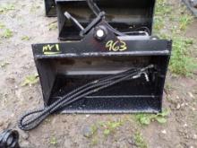 New Miva 24'' Hydraulic Mini Excavator Angle Bucket